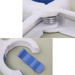 Wasknijpers Kunststof - Kledingknijpers Plastic - Kleding Ophangen - Winddicht Ontwerp - 50 stuks - Blauw — thumbnail 2