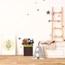 relaxdays wasmand - set van 3 - opbergmand met deksel - rieten mand - gevlochten A — thumbnail 2