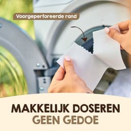 Mr. Green Mind Wasstrips ECO 360 Wasbeurten Parfum Vrij Wasmiddel Milieuvriendelijke Wasstrips Wasmiddel Voordeelverpakking incl. wasverzachter — thumbnail 2