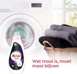 Robijn Black Velvet Vloeibaar Wasmiddel - 1x 700 ml (14 wasbeurten) — thumbnail 4