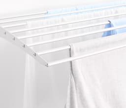 Foxydry Fold 60 DOWN - white - wasdroogrek wandmontage clicksysteem - neerwaartse sluiting - 60 x 50 x 10 cm — thumbnail 2