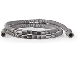 Nedis Afvoerslang - 8 mm - 10 mm - 1.50 m - Toepassing: Condensdroger - Kunststof / Rubberen - Grijs — afbeelding 1