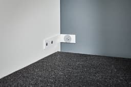Interiax WASHWALL 'Mary' Wasmachine of Droogkast Ombouwkast Wit – Met 1 Lade voor Wasmand en 1 Opbergvak met 2 deuren - Wasmachinekast- 162x67.5x67.5 cm — thumbnail 5