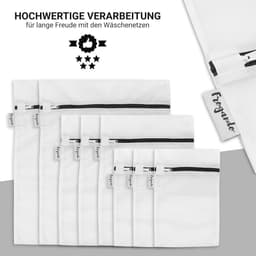 Wasnetten Set van 8 - Universele Waszakken voor de Wasmachine - Duurzaam en Fijnmazig — thumbnail 5
