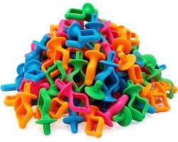 100 Stuks Garenklos Organizers - Bobbin Clips voor Naaimachine Spoelen - Houdt Klosjes en Spoelen Samen