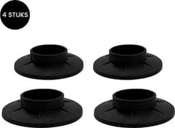 Purepeak Trillingsdempers Wasmachine Set 4 Stuks - Schokdempers Droger - Antislip - Antitrillingsmat — thumbnail 1