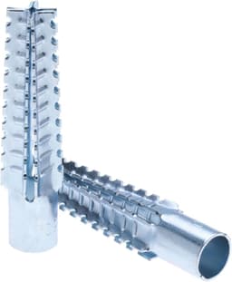 Universele Ankers - Metaal Pluggen - Vastzetten Materialen - Zink Gecoat - 6x32mm - Zilver — thumbnail 3