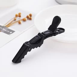 15x Professionele Haarclips Zwart - Kapper Clips voor Styling en Knippen — thumbnail 3