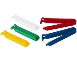 Set van 5 Grote Keuken & Voorraadkast Clips voor Zakken in Verschillende Kleuren