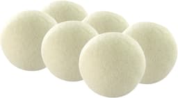 Home Deco Factory Wasbollen - 6x stuks - wol - droger - wassen - verkorten van droogtijd — thumbnail 1