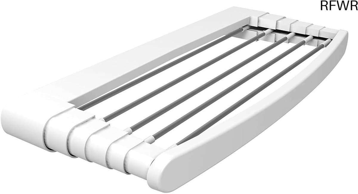 RFWR® Uitschuifbaar Wanddroogrek 100 cm - Opvouwbaar Kledingrek voor Binnen en Buiten — afbeelding 1