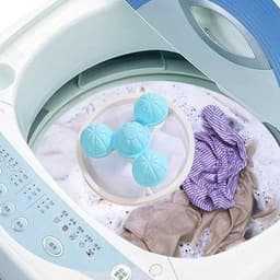 JGS Premium - Herbruikbare Wasballen voor Wasmachine (8 stuks) - Drogerballen - Haarfilter - Kleding Reiniging - Thuisgebruik — thumbnail 4