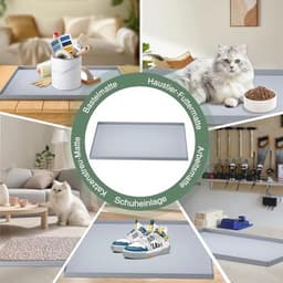 Siliconen Wasmachine-afdekking 60x50 cm - Antislip en Heavy Duty Onderlegger voor Droger en Keuken — thumbnail 3