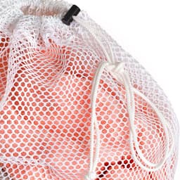 Grote waszak- Treksysteem - Trekbandsluiting - Polyester - Laundry bag - Laundry Bag - Wasnet – Waszakje - Groot XL - 60x90CM - Wit - LOUZIR — thumbnail 3