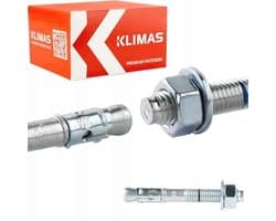 Zware anker pluggen M16 x 165 mm - 10 stuks voor zware belasting