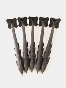 EraGreen 10 stuks PP-nagels 20 cm met weerhaak - grondankers - grondanker - bevestigingsanker voor worteldoek, bodemweefsel, wintervlies, afdekvlies — thumbnail 4