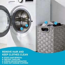 20 Stuks Herbruikbare Dierenharen Verwijderaars voor Wasmachine — thumbnail 3