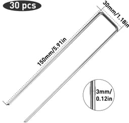 Set van 30 Grondankers voor Tent en Tuin — thumbnail 4