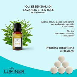 Wol Droogballen - 6 Stuks met Tea Tree Essentie — thumbnail 4