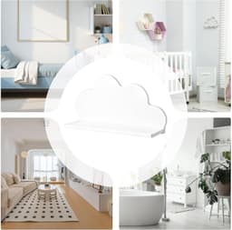 Wolk plank 3 stuks schattige opbergorganizer — thumbnail 5