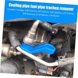 1set Automotive Line Disconnect Tool Delige Praktische Eenvoudig Verwijderen Van Brandstofleidingen Airconditioningslangen Stevig Compact Voor Auto-reparatie — thumbnail 2