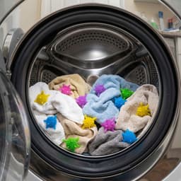 Magische Was- en Droogballen - 10 stuks voor zachtere kleding — thumbnail 3