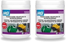 2 x HG - Wasruimte - Tegen Nare Geurtjes In Sportkleding - Wasmiddeltoevoeging - 500 g - Voordeelverpakking - 2 stuks — thumbnail 1