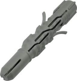 Universele pluggen set - Ankers pluggen - Muurbevestiging klussen - Geribbeld anti-rotatie ontwerp - Ø 5 x 25 mm - Grijs — thumbnail 4