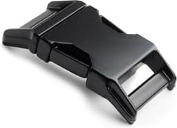 Metalen Snap Sluitingen - Clip Sluitingen Gespen - Armbanden Halsbanden Maken - Dubbelzijdig Verstelbaar - 2.5 cm - Mat Zwart — thumbnail 4