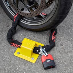 Motorfiets Grondanker - Stalen Anker Beveiliging - Diefstal Voorkomen - Gehard Staal Dubbellaags - 16 x 16 x 6.5 cm — thumbnail 2