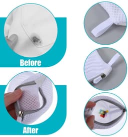 SolidKeus - Set van 5 Mini Wasnetten voor Kleding en Accessoires — thumbnail 4