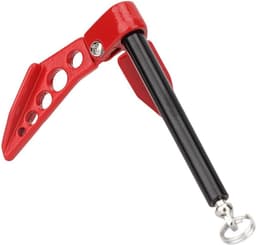RC Auto Anker - Metaal Anker - Terrein Overwinnen - Verhoogt Authenticiteit - 9 x 6 x 2 cm - Rood — thumbnail 4