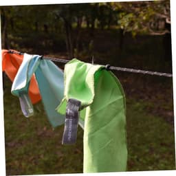 Draagbare Waslijnen - Drooglijnen - Kleding Drogen - Windbestendig Ontwerp - 3 Stuks - Zwart — thumbnail 2