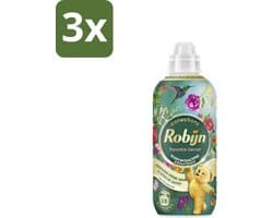 3 x Robijn – Wasverzachter – Intense Paradise Secret – 765 ml - Koffiezetapparaat
