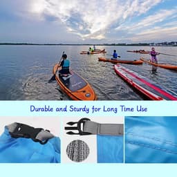 10L/20L/40L/70L waterdichte droge tas, lichtgewicht kano tassen opbergtassen, droge zakken waterdichte tassen voor kajakken, raften, varen, wandelen, kamperen, reizen, vissen, zee, zwemmen — thumbnail 2