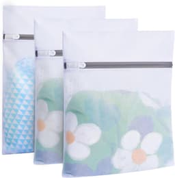 Waszakken van netstof: herbruikbaar en duurzaam. Perfect voor kwetsbare was zoals lingerie, blouses en babykleding. Ook ideaal om kleding in uw reisbagage te organiseren. — thumbnail 2