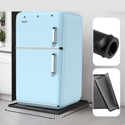 Antislip Siliconenmat Van 60x60 cm Met Opstaande Rand - Waterdicht Vaatwasmachinebestendig Kleurvast - Multifunctionele Beschermmat Voor Apparaten Voerbakken En Afvoer Van Huisdieren - Zwart — thumbnail 3