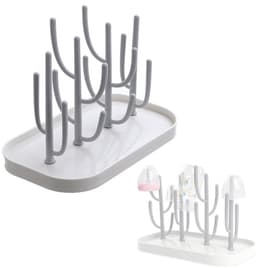 Dailygoods- Droogrek Duurzaam - Fles Droogrek - Accessoires Droger - Lichtgewicht - Verwijderbaar - Afmetingen 25,5x14,5x19 cm - Flesdroger — thumbnail 1