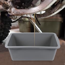 Grote lekbak - Olie opvangbak - Motorolie verversen - Met gereedschapshouder - 34 x 23.5 x 11 cm - Donkergrijs — thumbnail 4