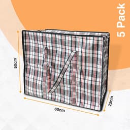Omgoods - Set van 5 Herbruikbare Waszakken met Rits — thumbnail 5
