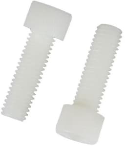 Nylon Schroeven M12x30mm - Inbus Schroevenset - Kunststof - Slijtvast - Corrosiebestendig - 8 Stuks - Inbusschroeven — thumbnail 2