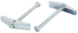 M5 x 75mm Buitendraad Veerbelaste Holle Muur Ronde Kop Toggle Bolt 10 stks — thumbnail 2