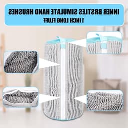 hoesjes voor schoenen in de wasmachine, microvezel, herbruikbaar, 360° bescherming, ideaal voor sportschoenen en sneakers — thumbnail 2