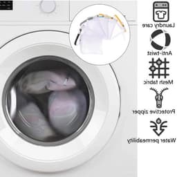 6-delige Mini Wasmachine Set voor Ondergoed en Kleding - Reisvriendelijke Wasnetjes en Wasmiddel voor Efficiënt Wassen — thumbnail 5