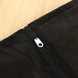 Waszak - 3 stuks - Met ritssluiting - Voor beha, schoenen, sokken - Ondergoed - Babykleding - Hemd - Trui - 60 x 60 cm - Geschikt voor wasmachine — thumbnail 3