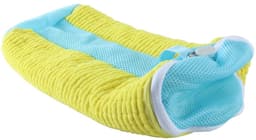 Dailygoods - 2 stuks schoenenwasmachinezakken voor droger en wasmachine, zachte vezels, 360° reiniging, herbruikbare waszak voor sneakers en tennisschoenen (geel) — thumbnail 3