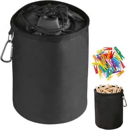 Grote waterdichte wasknijperzak van Oxford 600D, weerbestendig en multifunctioneel voor binnen en buiten gebruik, ideale organizer voor opslag — thumbnail 1