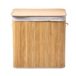 CALICOSY - 3-vak wasmand van bamboe 150L H60 cm - YSA — thumbnail 1