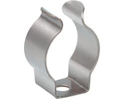 Veerhouder Clips - Gereedschap Hangers - Gereedschap Opbergen - Open Type - 10 Stuks - Zilver