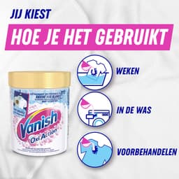 Vanish White Laundry Booster Powder 960g x3 — thumbnail 5